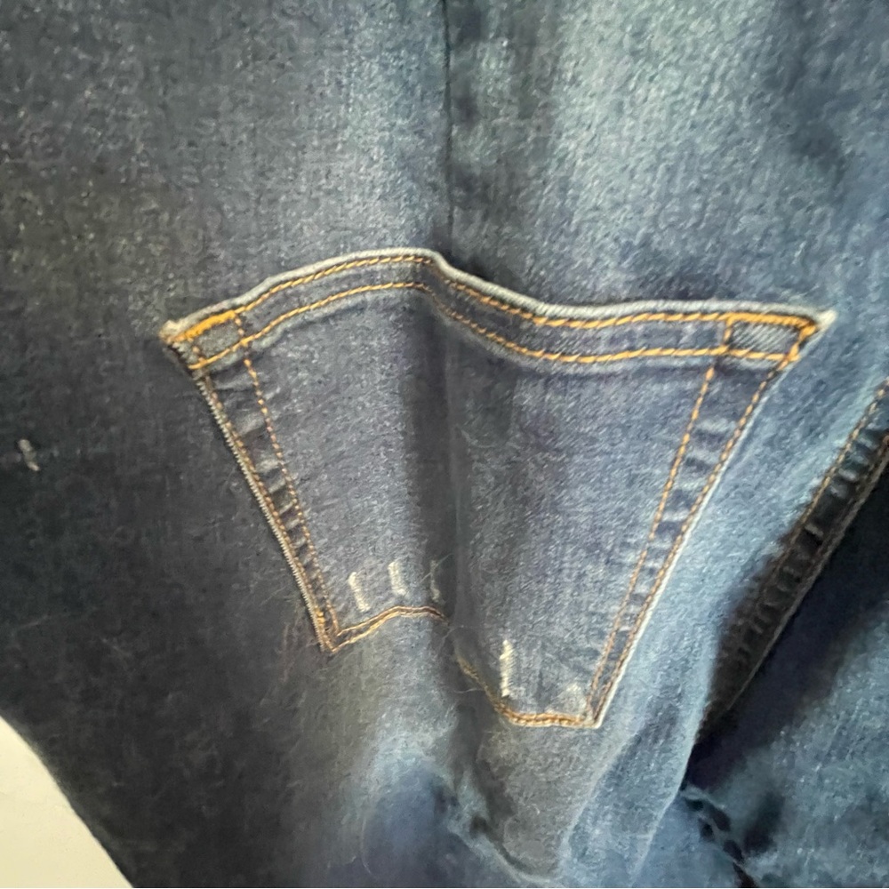 Wax Jean Blue Denim Overalls Classic Style - Picture 4 of 7